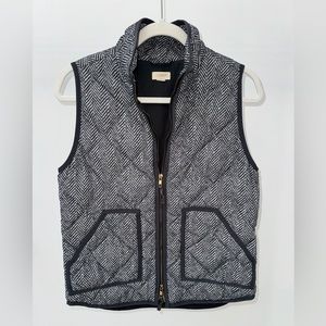 J. Crew Herringbone Excursion‎ Down Vest